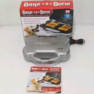 Bake a Bone The Original Dog Treat Maker With Over 30 Recipe Book (Excel…